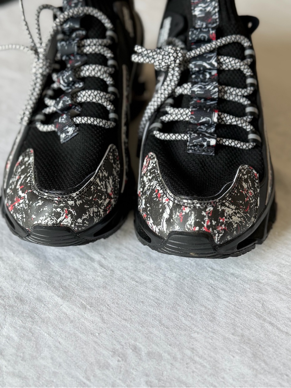 Men’s Reuluton “ Beansfrom breking “ Blade Sneakers Multicoloured Camo Size 41 - Picture 2 of 14